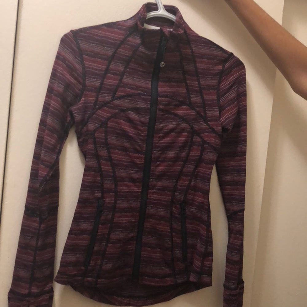 Patterned Lululemon Zip Up